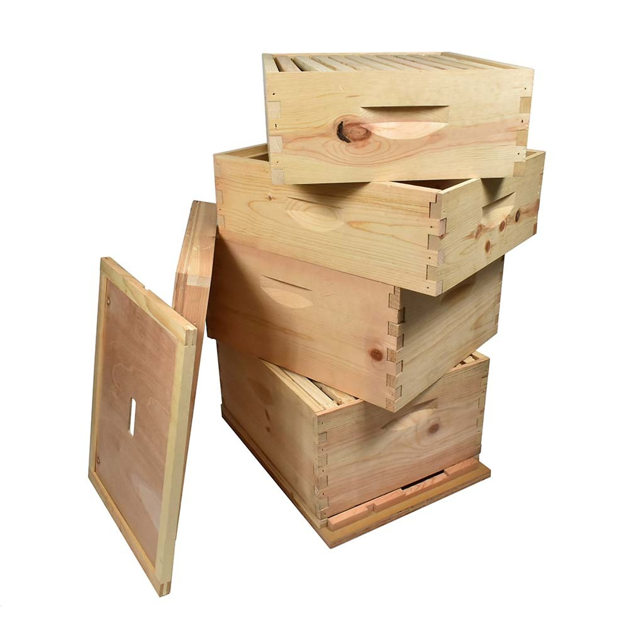 Goodland Bee Supply GL-E2-2B2SK-TK1 Beekeeping Complete Beehive Kit